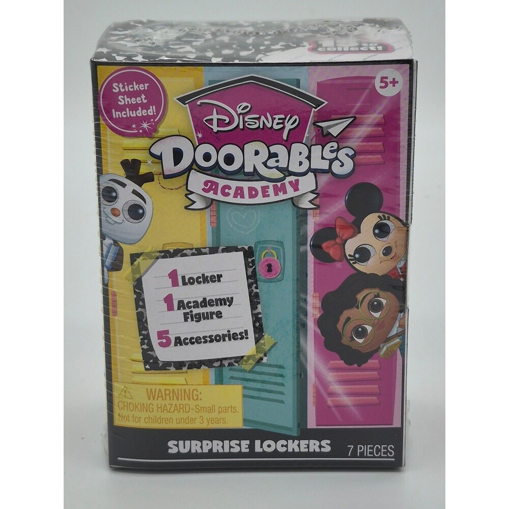 Disney Doorables Academy Locker New Sealed Mystery Toy